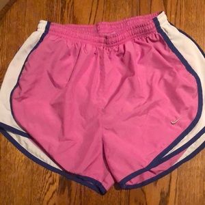 light purple nike running shorts